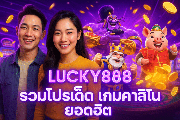 LUCKY888 รวมโปรเด็ด เกมคาสิโนยอดฮิต